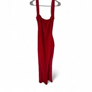 Babyboo red maxi dress Size S.